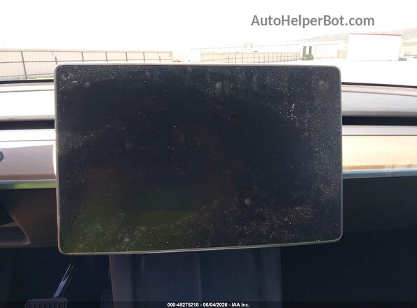 7SAYGAEE7NF505148 2022 TESLA MODEL Y Black უკანა სავარძლების ხედი