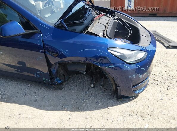 7SAYGAEE7RF063560 2024 TESLA MODEL Y Blue Դիմացի տեսք