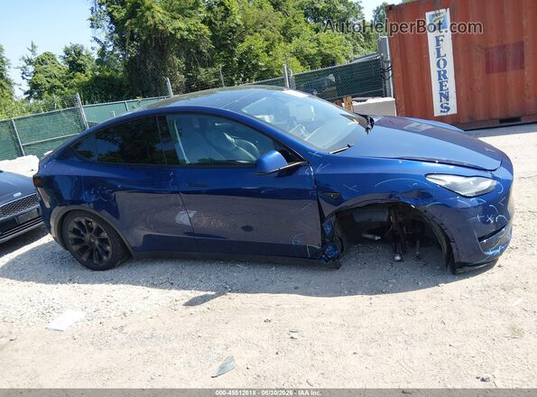 7SAYGAEE7RF063560 2024 TESLA MODEL Y Blue Սալոնի 360 աստիճան տեսք