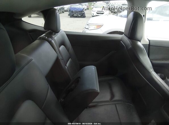 7SAYGAEE8NF365837 2022 TESLA MODEL Y Black Widok naklejki z numerem VIN