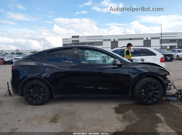 7SAYGAEE8NF365837 2022 TESLA MODEL Y Black Widok zestawu wskaźników
