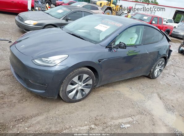 7SAYGAEE8PF583750 2023 TESLA MODEL Y Navy Передняя левая четверть