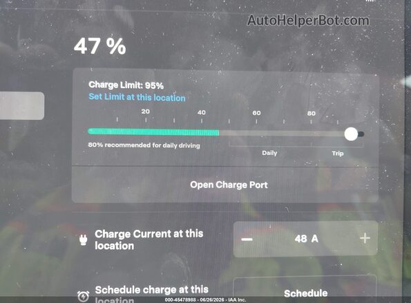 7SAYGAEE8PF583750 2023 TESLA MODEL Y Navy 