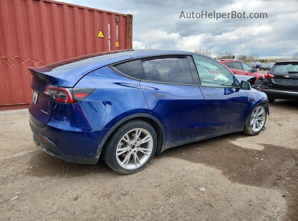 7SAYGAEE8RF009667 2024 TESLA MODEL Blue Tył prawy
