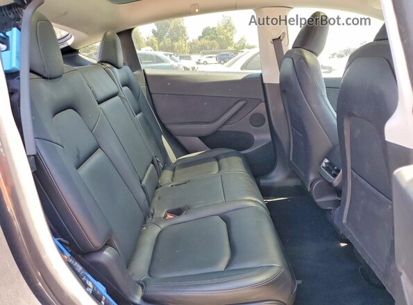 7SAYGAEE8RF037534 2024 TESLA MODEL Серый Вид задней части салона