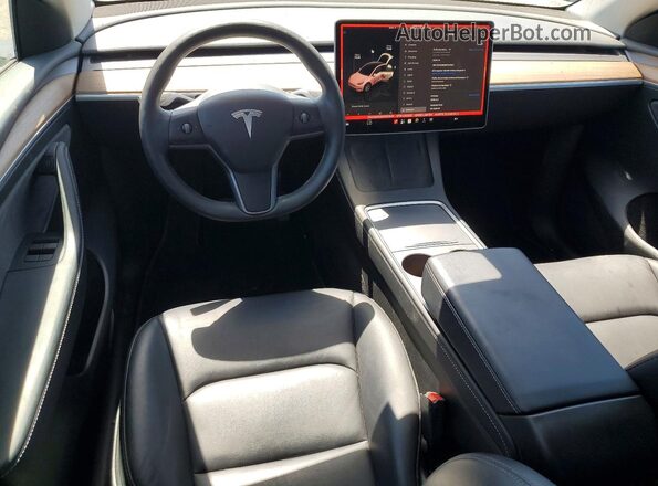 7SAYGAEE8RF037534 2024 TESLA MODEL Серый Вид панели приборов