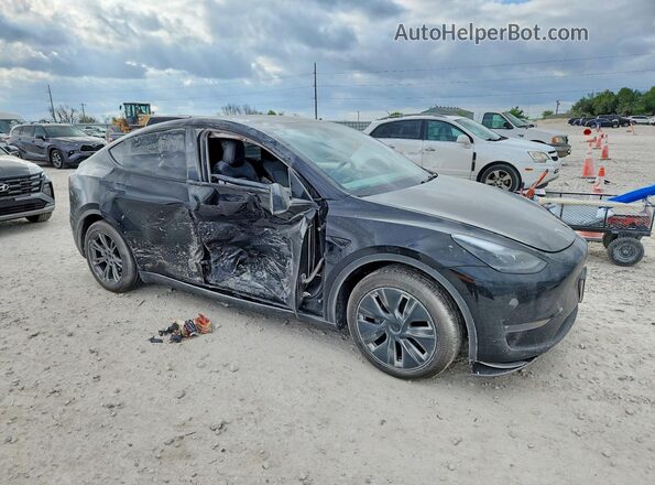7SAYGAEE8RF116654 2024 TESLA MODEL Черный Передняя правая четверть