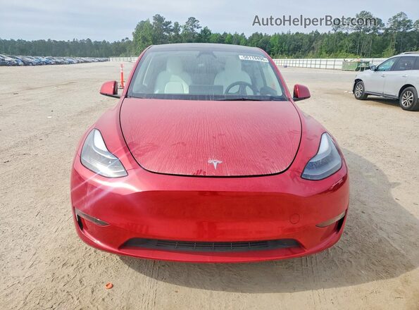 7SAYGAEE9PF964913 2023 TESLA MODEL Red Front view