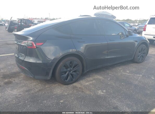 7SAYGAEE9SF221936 2025 TESLA MODEL Y Серый Задняя правая четверть