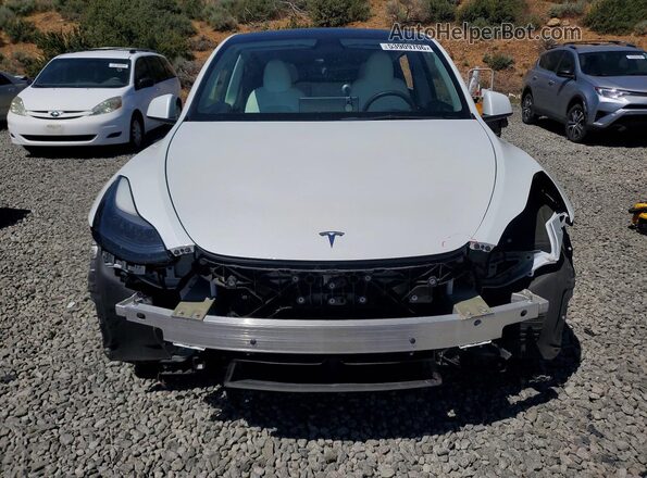 7SAYGAEEXPF688788 2023 TESLA MODEL White Front view