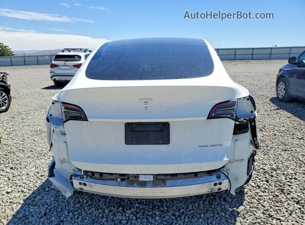 7SAYGAEEXPF688788 2023 TESLA MODEL White Rear view