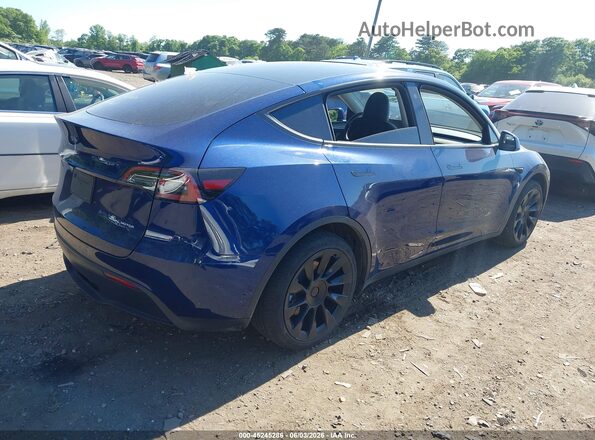 7SAYGAEEXPF769063 2023 TESLA MODEL Y Blue უკანა მარჯვენა