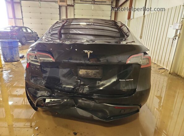 7SAYGAEEXPF831447 2023 TESLA MODEL Black უკანა ხედი