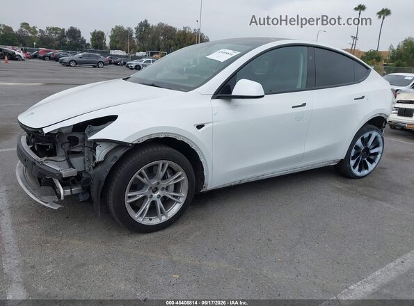 7SAYGAEEXPF942015 2023 TESLA MODEL Y White Передня ліва чверть