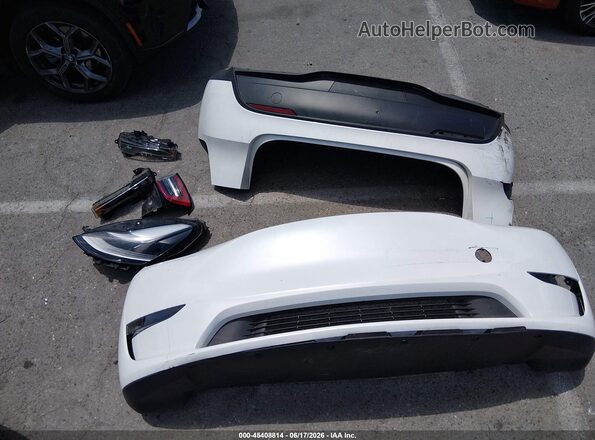 7SAYGAEEXPF942015 2023 TESLA MODEL Y White Вид щитка приладів