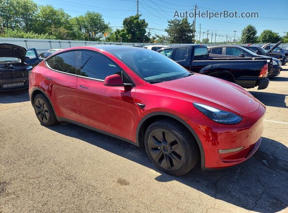 7SAYGAEEXRF181277 2024 TESLA MODEL Red Front right