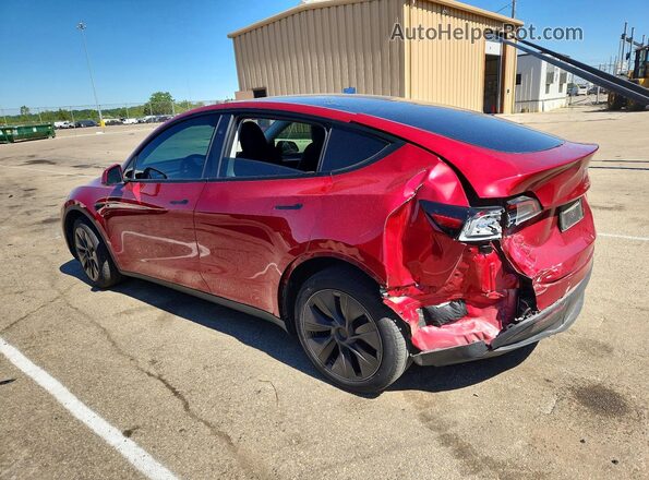 7SAYGAEEXRF181277 2024 TESLA MODEL Red Rear left