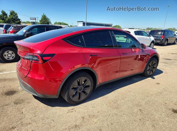 7SAYGAEEXRF181277 2024 TESLA MODEL Red Rear right