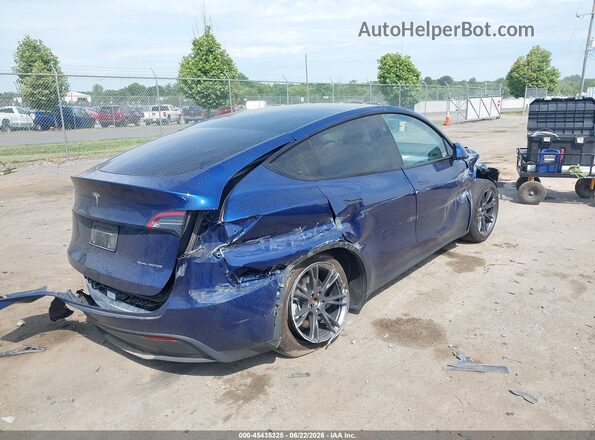 7SAYGAEEXRF206209 2024 TESLA MODEL Y Blue უკანა მარჯვენა