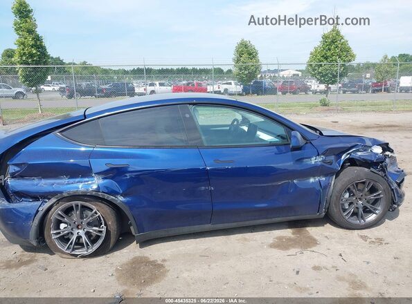 7SAYGAEEXRF206209 2024 TESLA MODEL Y Blue ხელსაწყოთა პანელის ხედი