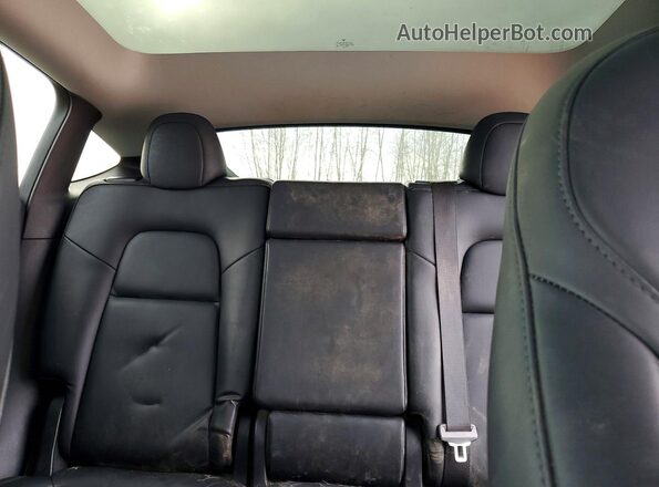 7SAYGAEEXRF982646 2024 TESLA MODEL Blue Widok tylnych siedzeń