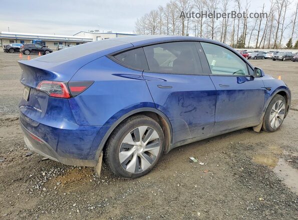 7SAYGAEEXRF982646 2024 TESLA MODEL Blue Tył prawy