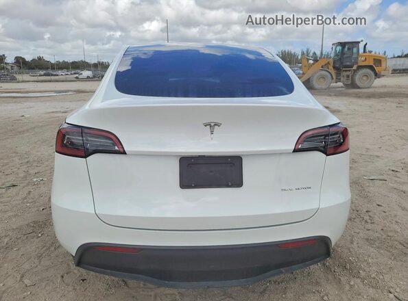 7SAYGAEEXSF249440 2025 TESLA MODEL Белый Вид сзади