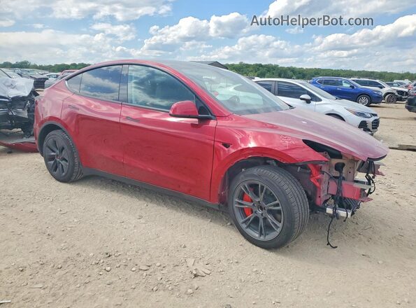 7SAYGDED0RF133442 2024 TESLA MODEL Red Delantero derecho