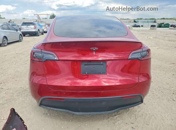 7SAYGDED0RF133442 2024 TESLA MODEL Red Vista trasera