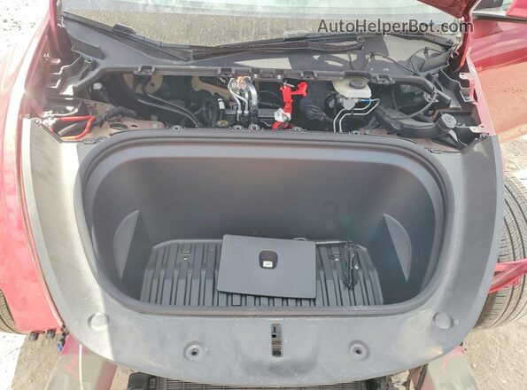 7SAYGDED0RF133442 2024 TESLA MODEL Red Vista interior trasera