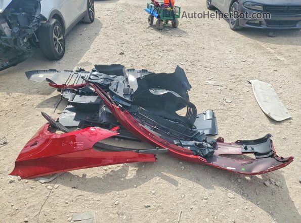 7SAYGDED0RF133442 2024 TESLA MODEL Red Vista del compartimento del motor