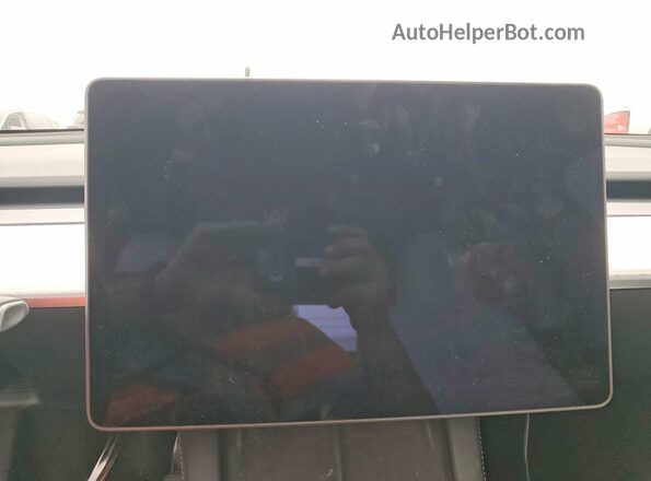 7SAYGDED0SF242568 2025 TESLA MODEL Белый Вид щитка приборов