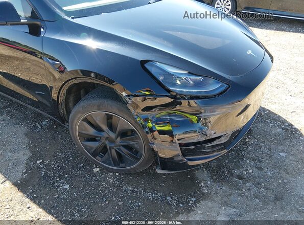 7SAYGDED0SF242831 2025 TESLA MODEL Y Black Դիմացի տեսք