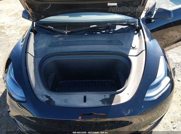 7SAYGDED0SF242831 2025 TESLA MODEL Y Black Հետևի տեսք