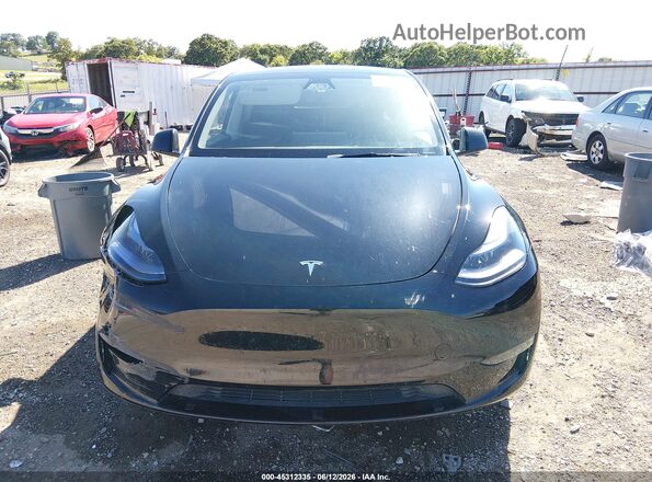 7SAYGDED0SF242831 2025 TESLA MODEL Y Black Սարքավորումների վահանակի տեսք