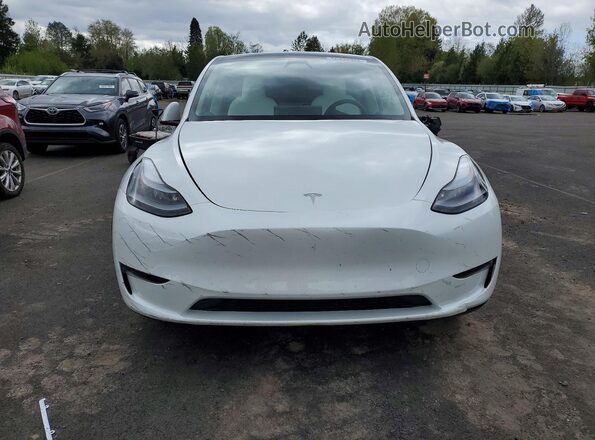 7SAYGDED0SF281595 2025 TESLA MODEL White Vista frontal