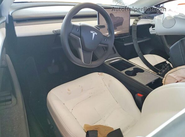 7SAYGDED0SF320234 2025 TESLA MODEL Черный Вид панели приборов