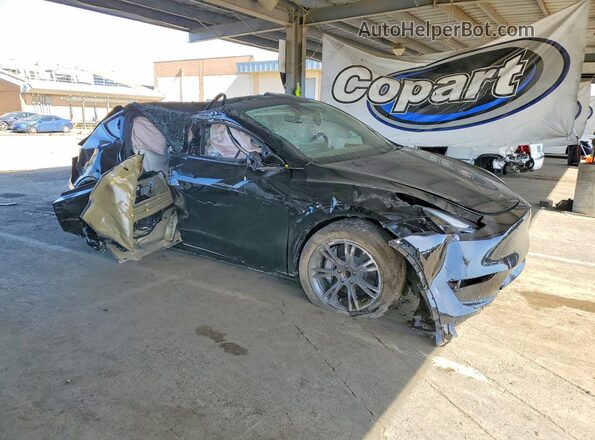 7SAYGDED0SF320234 2025 TESLA MODEL Черный Передняя правая четверть