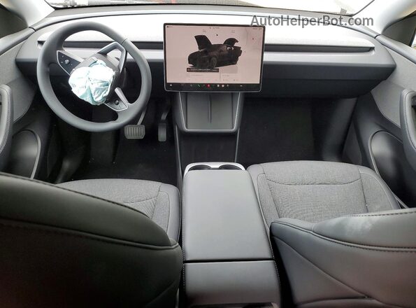 7SAYGDED0TA591079 2026 TESLA MODEL Серый Вид панели приборов