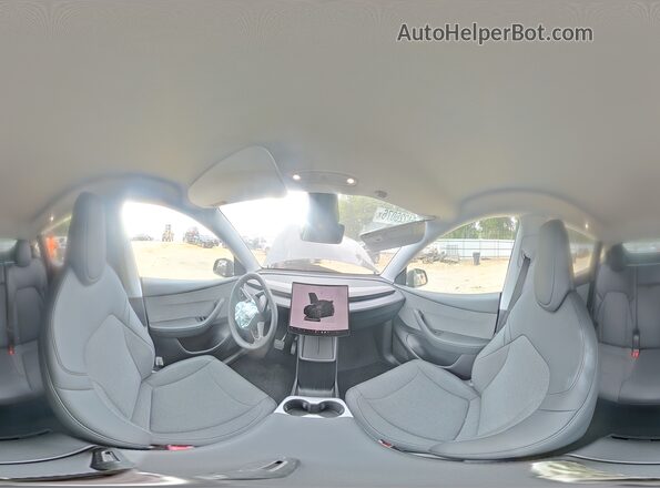 7SAYGDED0TA591079 2026 TESLA MODEL Серый Вид наклейки с VIN-кодом