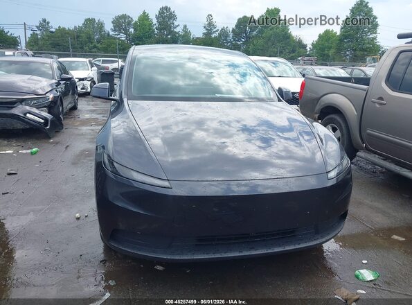 7SAYGDED0TA593866 2026 TESLA MODEL Y Gray Առջևի վահանակի տեսք