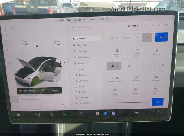 7SAYGDED0TA598386 2026 TESLA MODEL Y Белый 