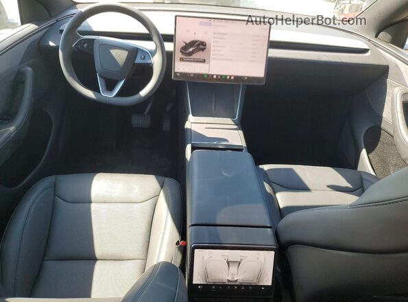 7SAYGDED0TA681168 2026 TESLA MODEL Charcoal Vista del salpicadero