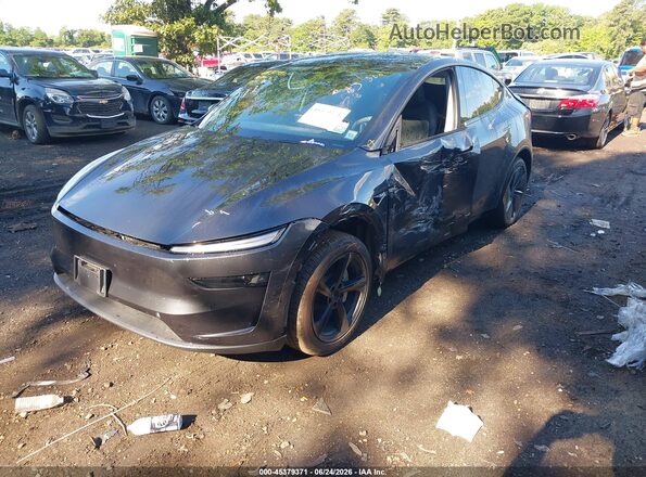 7SAYGDED0TF434123 2026 TESLA MODEL Y Gray Передня ліва чверть