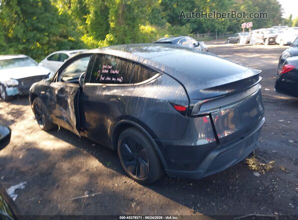 7SAYGDED0TF434123 2026 TESLA MODEL Y Gray Вид задньої частини салону
