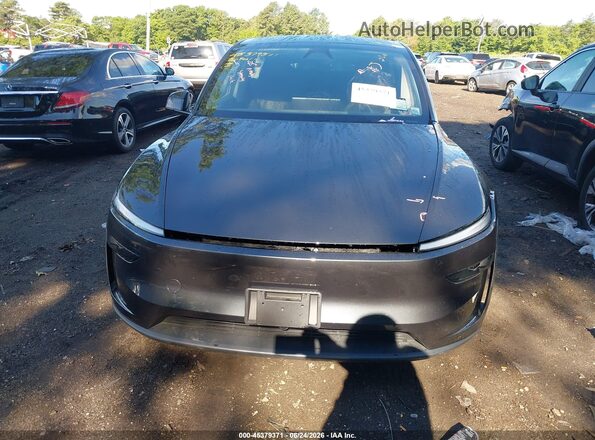 7SAYGDED0TF434123 2026 TESLA MODEL Y Gray Вид панелі приладів