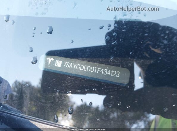 7SAYGDED0TF434123 2026 TESLA MODEL Y Gray 