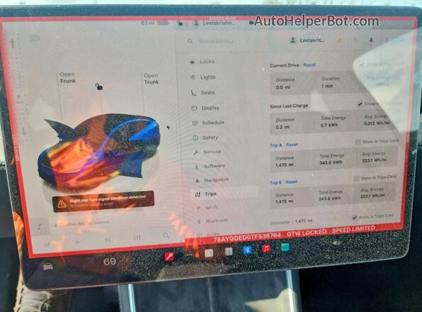 7SAYGDED0TF536764 2026 TESLA MODEL Blue 