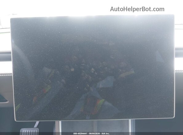 7SAYGDED0TF638288 2026 TESLA MODEL Y Gray Вид задніх сидінь