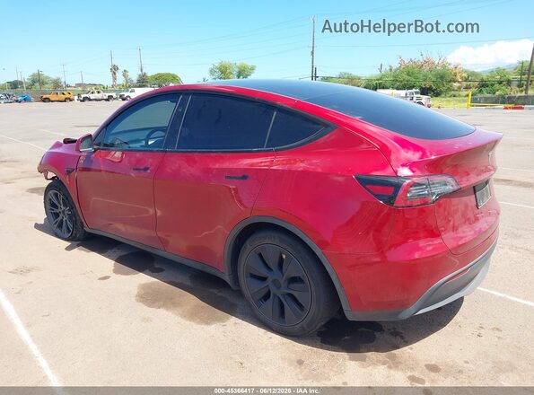 7SAYGDED1RF131005 2024 TESLA MODEL Y Красный Задняя левая четверть